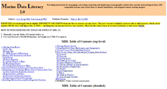 Desktop Screenshot of marinedataliteracy.org